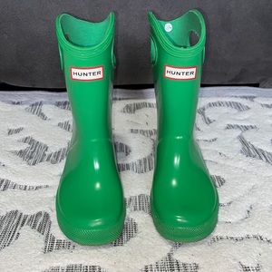 Toddler Green Hunter Boots